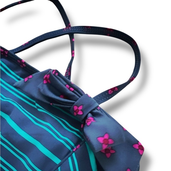 Little Marc Jacobs | Striped One Piece Swimsuit (12 yrs) - Picture 2 of 5